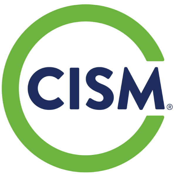 CISM course logo from ISACA
