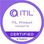 ITIL Product (Version 5) certification badge by PeopleCert