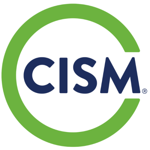CISM course logo from ISACA